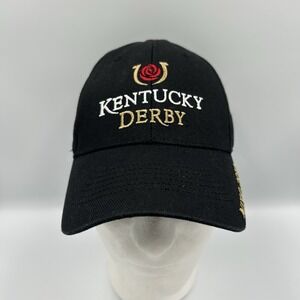 Ahead‎ The Kentucky Derby Authentic Lightweight Cotton Classic Golf Hat Black